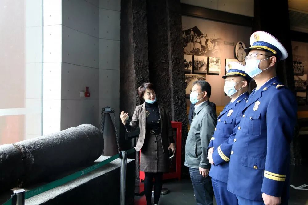 大沽口炮台遗址博物馆开展消防演练活动 建设平安红色景区
