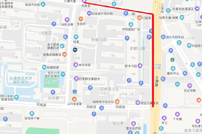 天津海光寺周边这些路段 限速每小时30公里