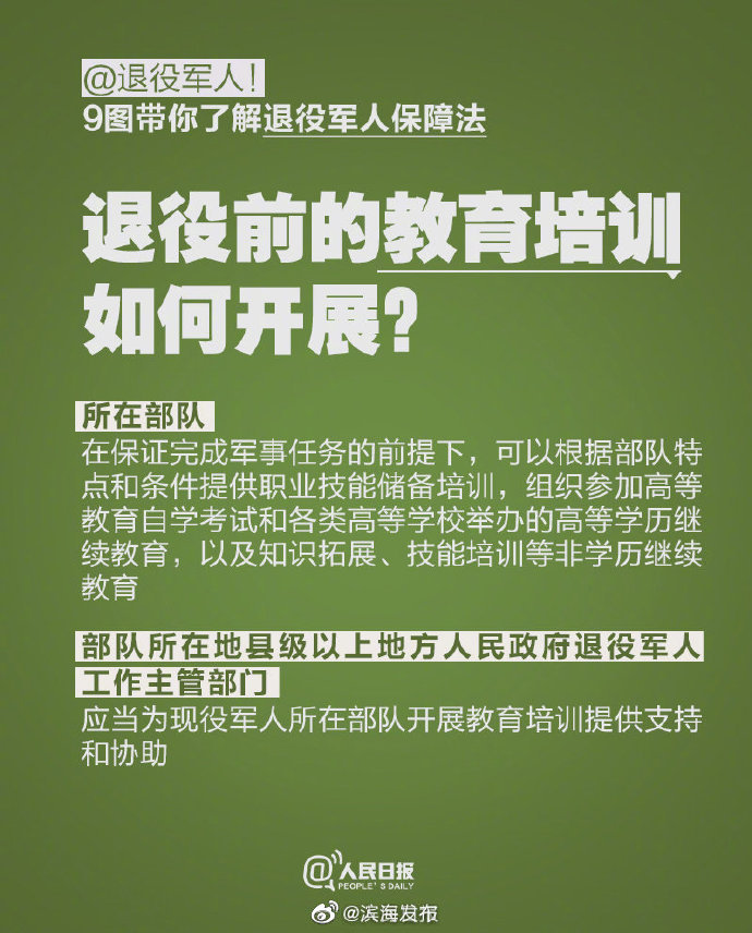 @ 退役军人！9个问题了解退役军人保障法