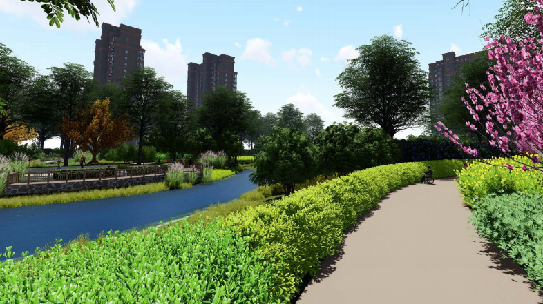 亲水体验+运动健身 天津将再添一座综合性水系公园