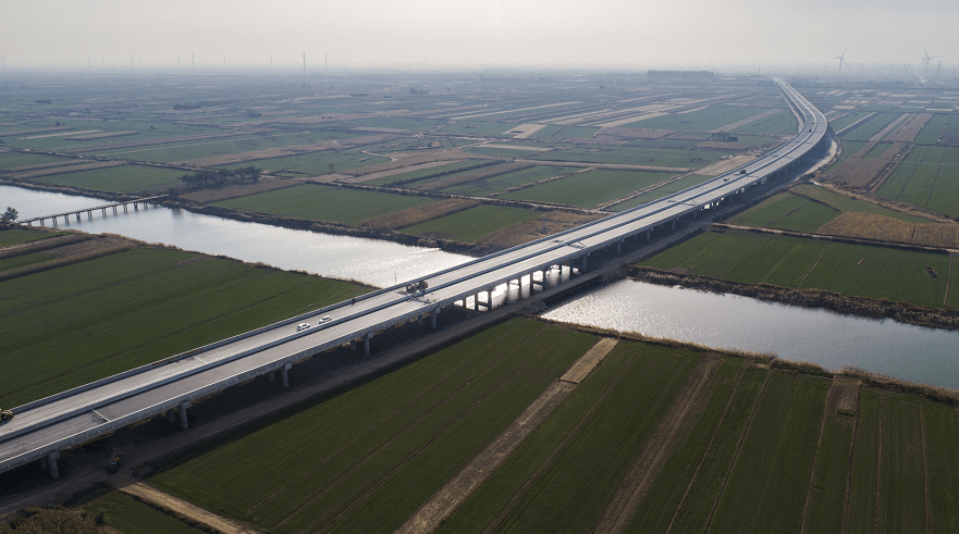 京津冀一体化重点工程国道G205津冀界段完工