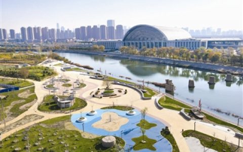 天津：子牙河滨河公园二期建设基本完成