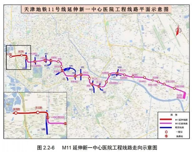 天津又一地铁线路延伸走向、站位公示！