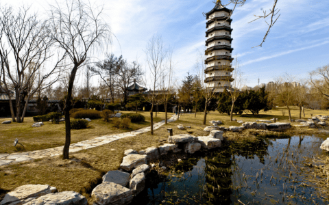 被粉丝誉为“小邓丽君”天津-北宁公园很美的旅游景点你听过吗