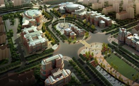 天津团泊西区在建九年一贯制公立学校：朝阳学校