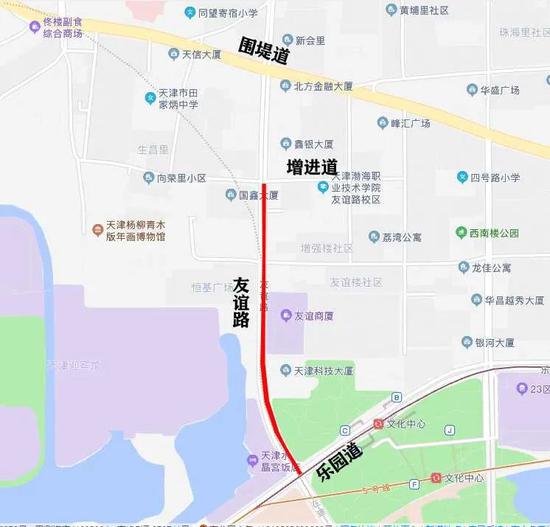 天津近期施工禁行路段汇总包括多条主干道路