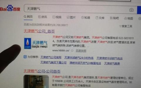 这个“燃气集团”网站 别信！