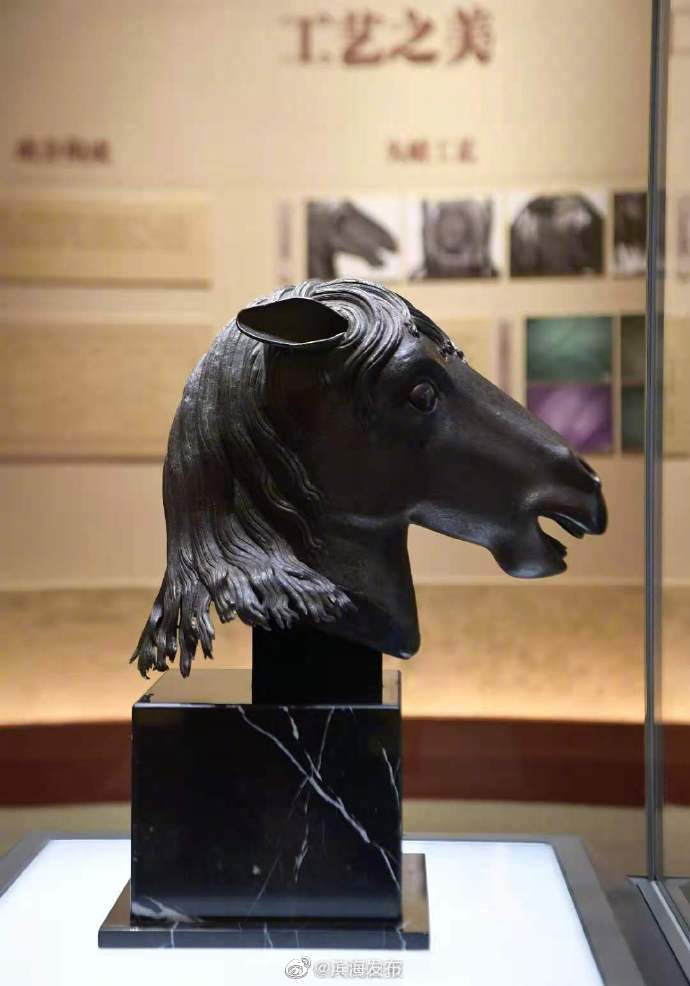马首铜像阔别160年终于回家！马首铜像入藏圆明园