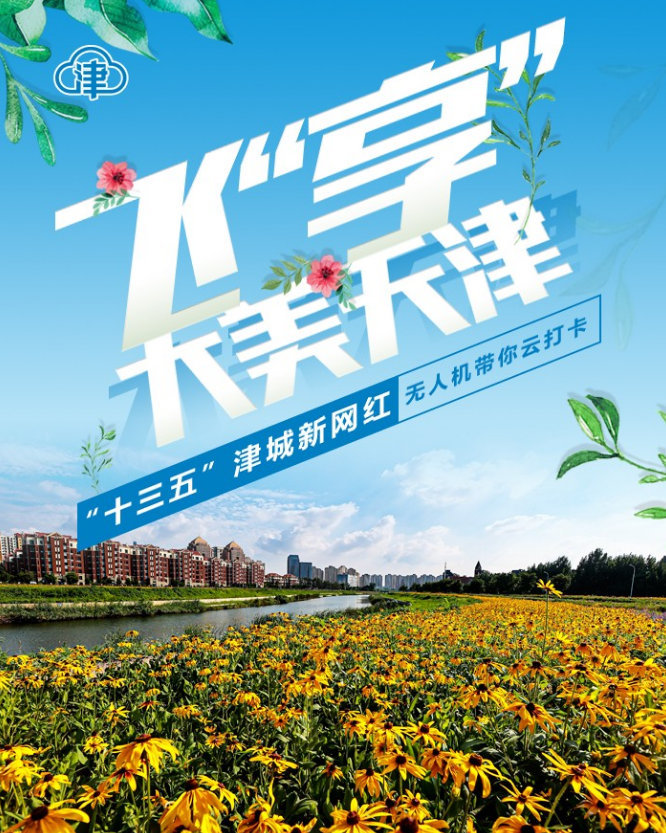 飞“享”大美天津，运河花香醉迷人！