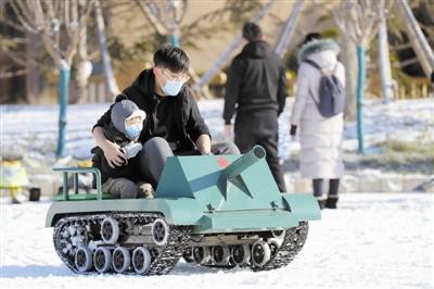 中新天津生态城打造冬季旅游新亮点 冰天雪地嗨起来