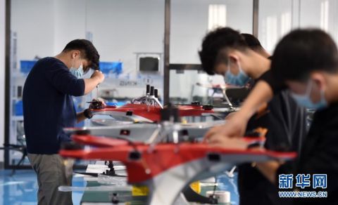 天津滨海新区：自主创新为无人机产业“添翼”