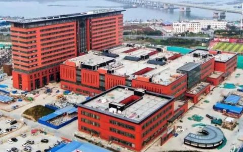 天津滨海新区中医医院主体完工