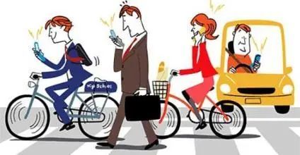天津发文：过马路看手机，罚！