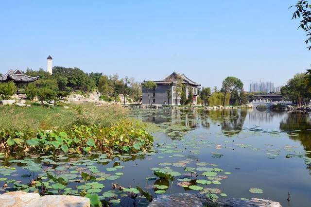 天津一公园，可乘电梯俯瞰景色，门票免费，被称“小圆明园”