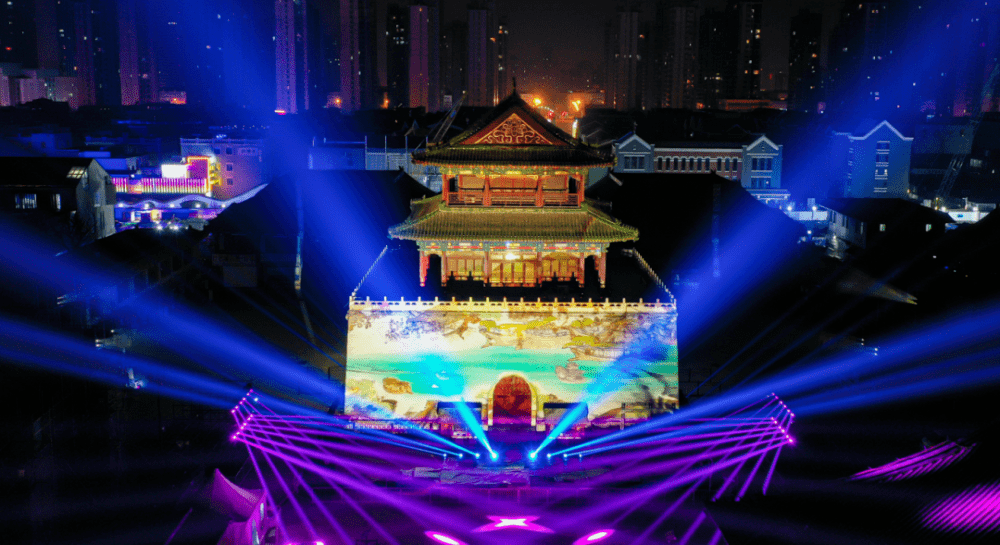 告白天津：让你的祝福闪耀在鼓楼城墙上