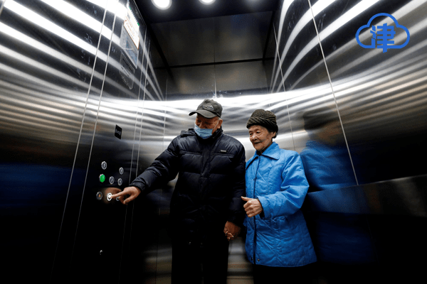 天津今年首部既有住宅加装电梯交付使用