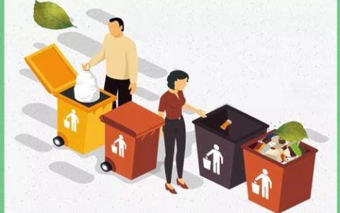 垃圾分类 全民参与！吃进厨余垃圾 吐出有机肥料