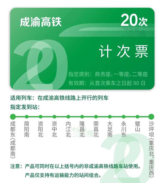 铁路计次票、定期票来了！怎么买？