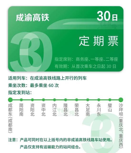 铁路计次票、定期票来了！怎么买？