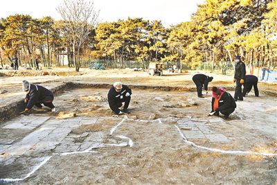圆明园首次发现皇家稻田遗址