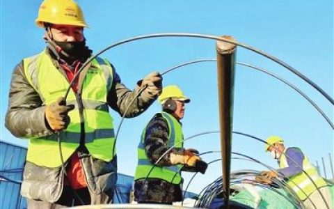 津沧高速津静路立交桥改造工程加紧施工