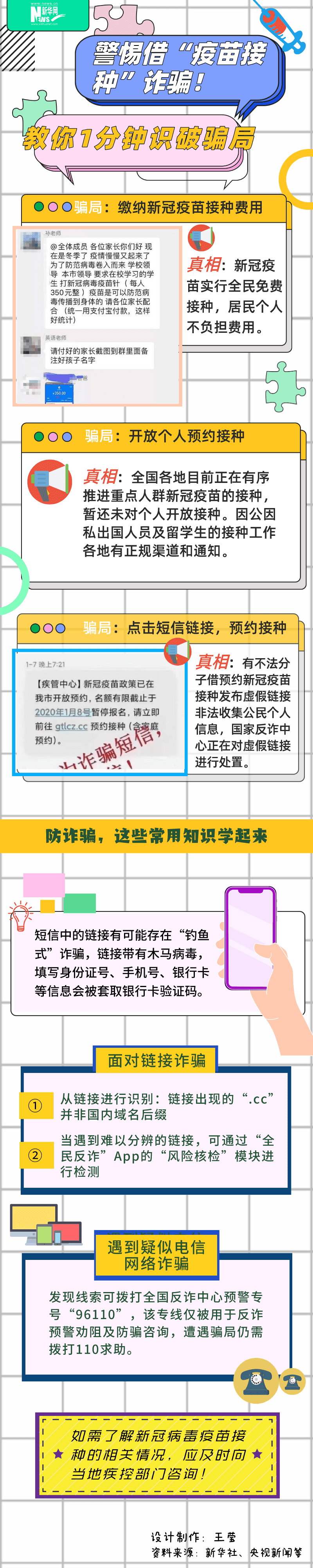 警惕借“疫苗接种”诈骗！教你1分钟识破骗局