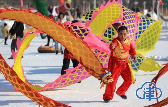 2021新年到，津城冰天雪地好热闹