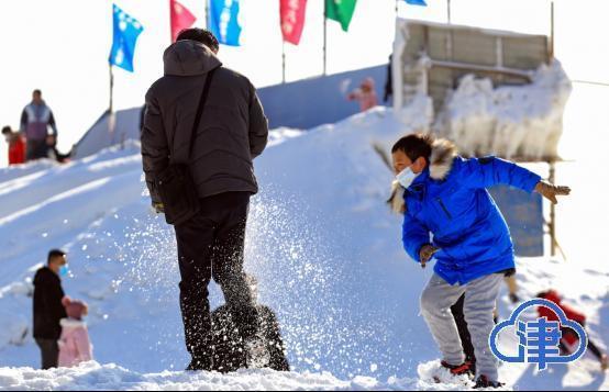 2021新年到，津城冰天雪地好热闹