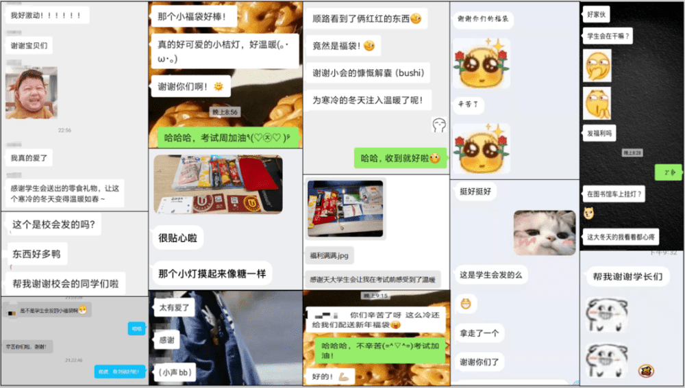 天津大学的自行车、树梢上 “长” 出了一份冬日礼物！你收到了吗？