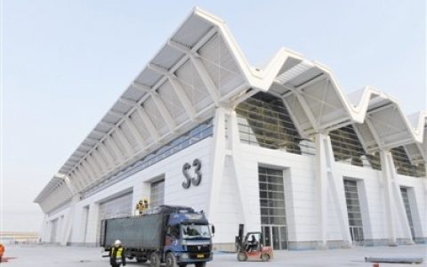 天津：国家会展中心建设不停歇