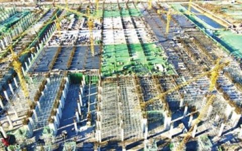 10号线梨园头车辆段运用联合库梁板施工月底完成