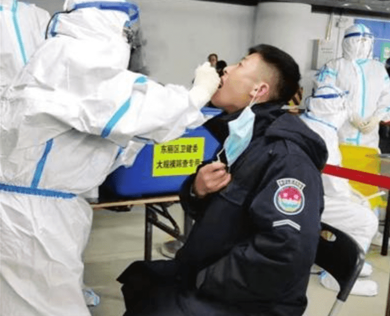 天津滨海国际机场辖区各单位开展全员核酸检测