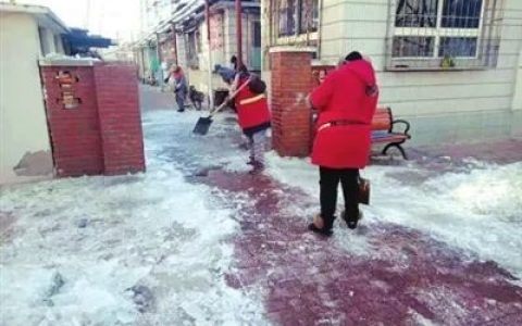严寒中，你们的坚守温暖了整个“滨城”！