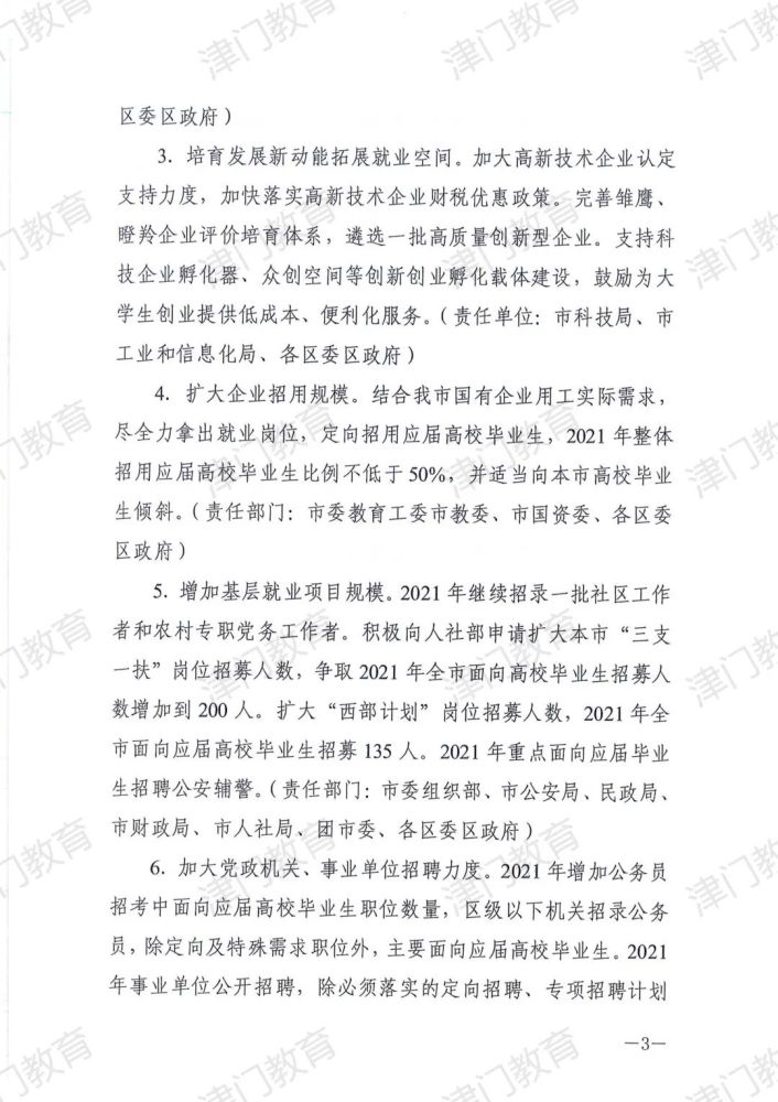 涉及补贴、扩招！天津45条政策帮大学生就业创业！