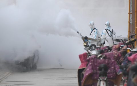 聚焦疫情防控！石家庄对全市域开展全面消毒