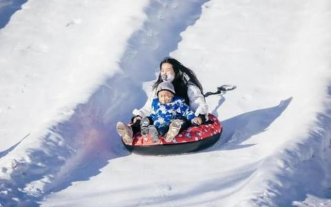 冰雪旅游逐渐升温 民间雪雕引游客前来打卡