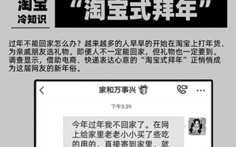 各地兴起“淘宝式拜年” 无接触经济让这个春节增添新年味
