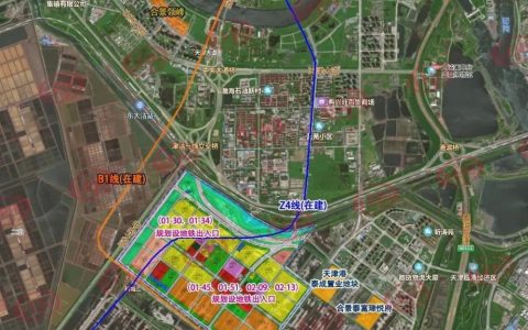 天津这个片区详细规划正在公示，有2条地铁穿过，还有……