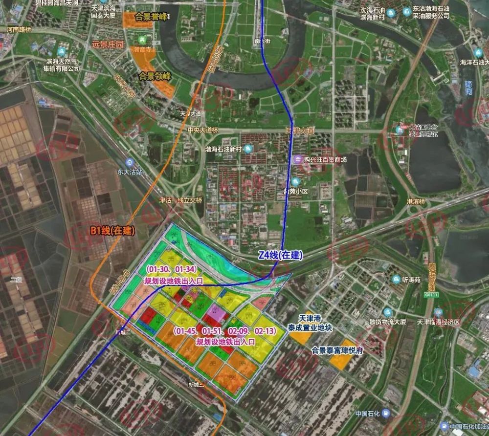 天津这个片区详细规划正在公示，有2条地铁穿过，还有……