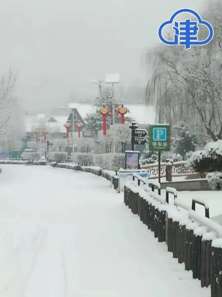 春雪，真的来了！蓟州下雪了，天津市区还有戏吗？