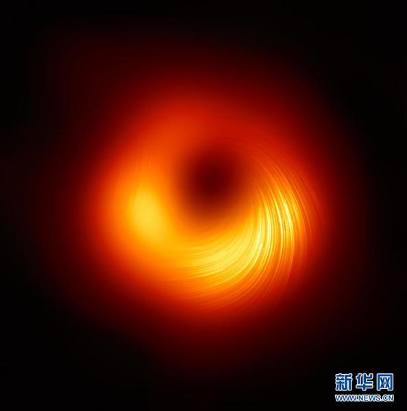 黑洞又有新照片！天文学家成功绘制出偏振图像