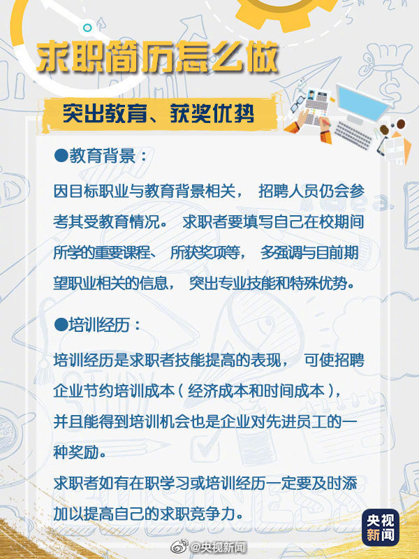 太实用了!手把手教你如何做好一份优秀的简历...建议收藏！