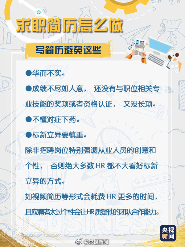 太实用了!手把手教你如何做好一份优秀的简历...建议收藏！