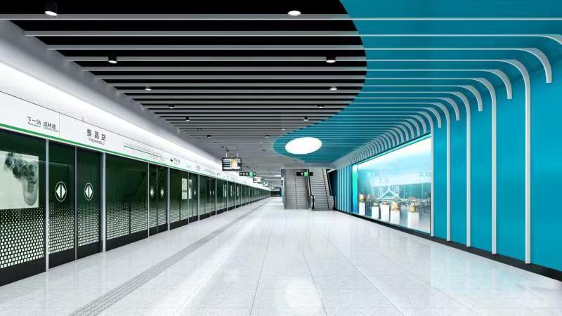 天津地铁4号线南段工程全面进入装饰装修阶段