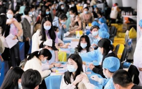 天津高校疫苗接种有序展开