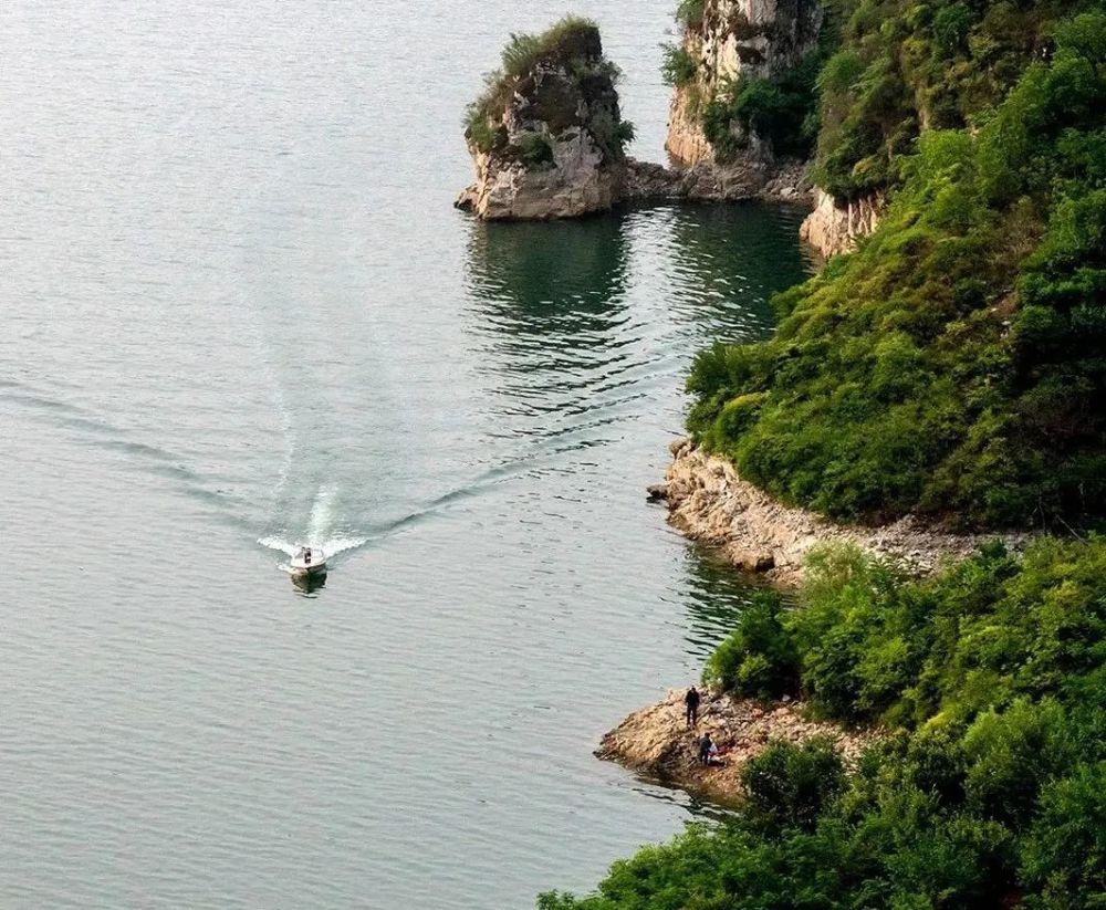 天津的湖，太美了！