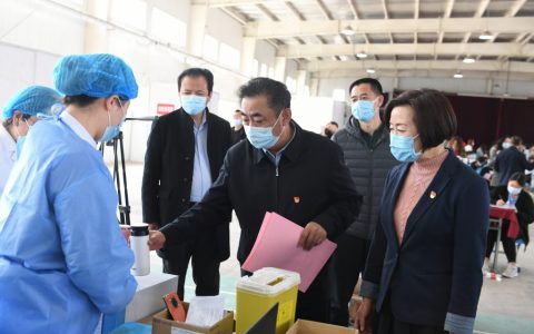 滨海新区群团组织深入疫苗接种一线开展慰问活动