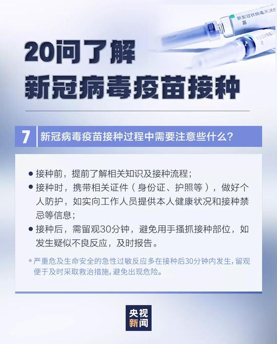 新冠疫苗接种有这些变化 速查！