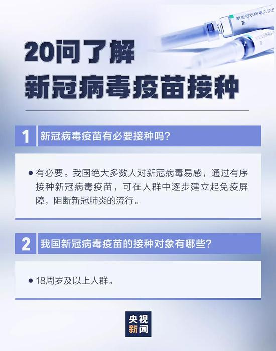 新冠疫苗接种有这些变化 速查！