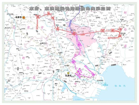 天津新增两条城际铁路！明年建成通车！